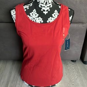 JONES NEW YORK SIGNATURE New With Tags Rust Color Tank Top Size Medium